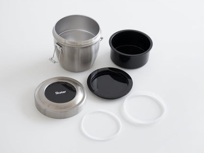 Skater Stainless Steel Insulated Bento Box 550ml for Japanese Lunch