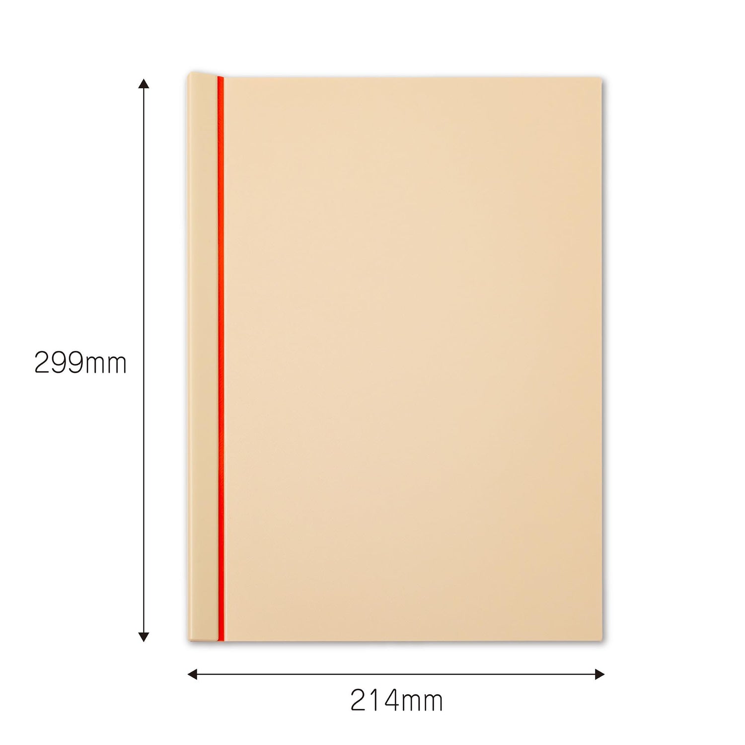 PAGEBASE SlideNote A4 Light Brown Innovative Binder with 360° Expandability