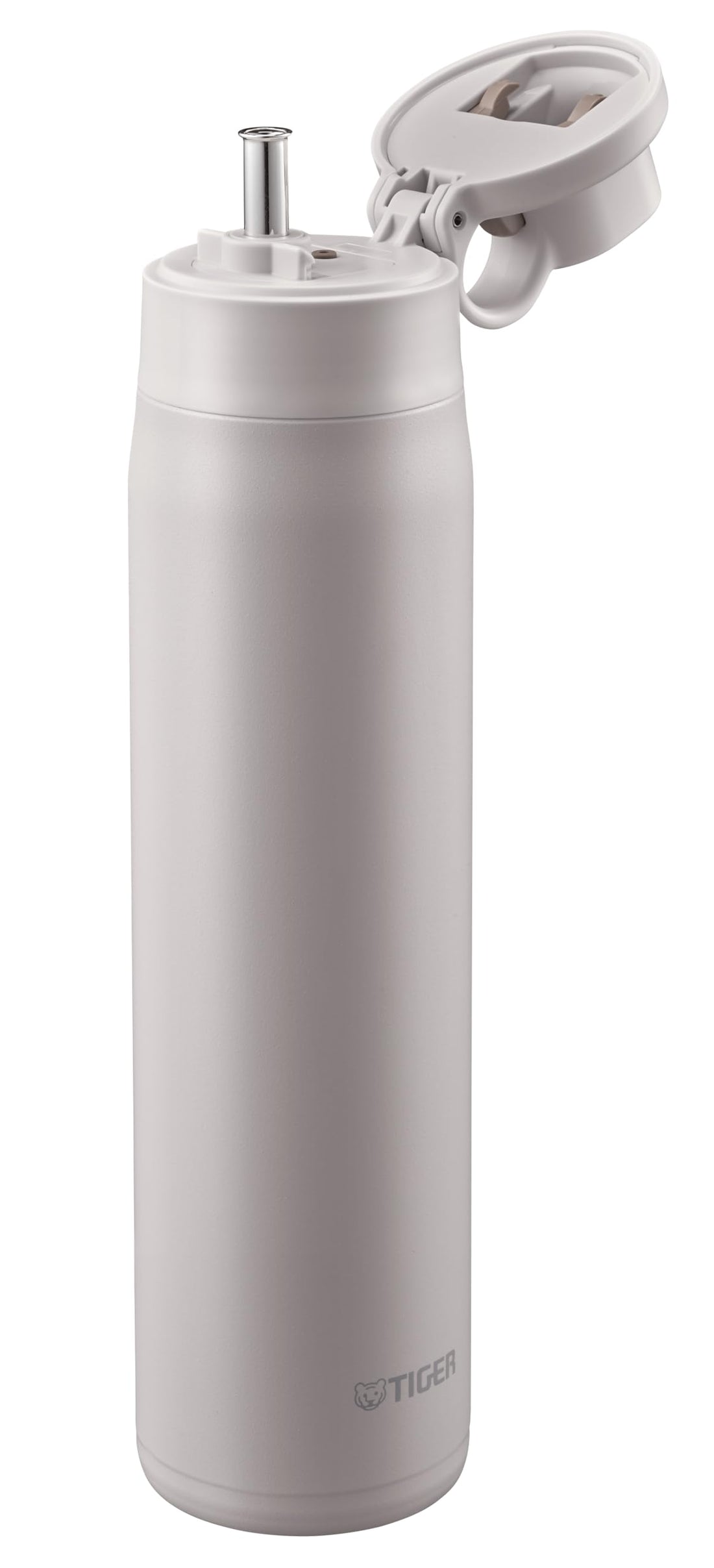 TIGER Stainless Steel Water Bottle 880ml with Straw for Easy Cleaning