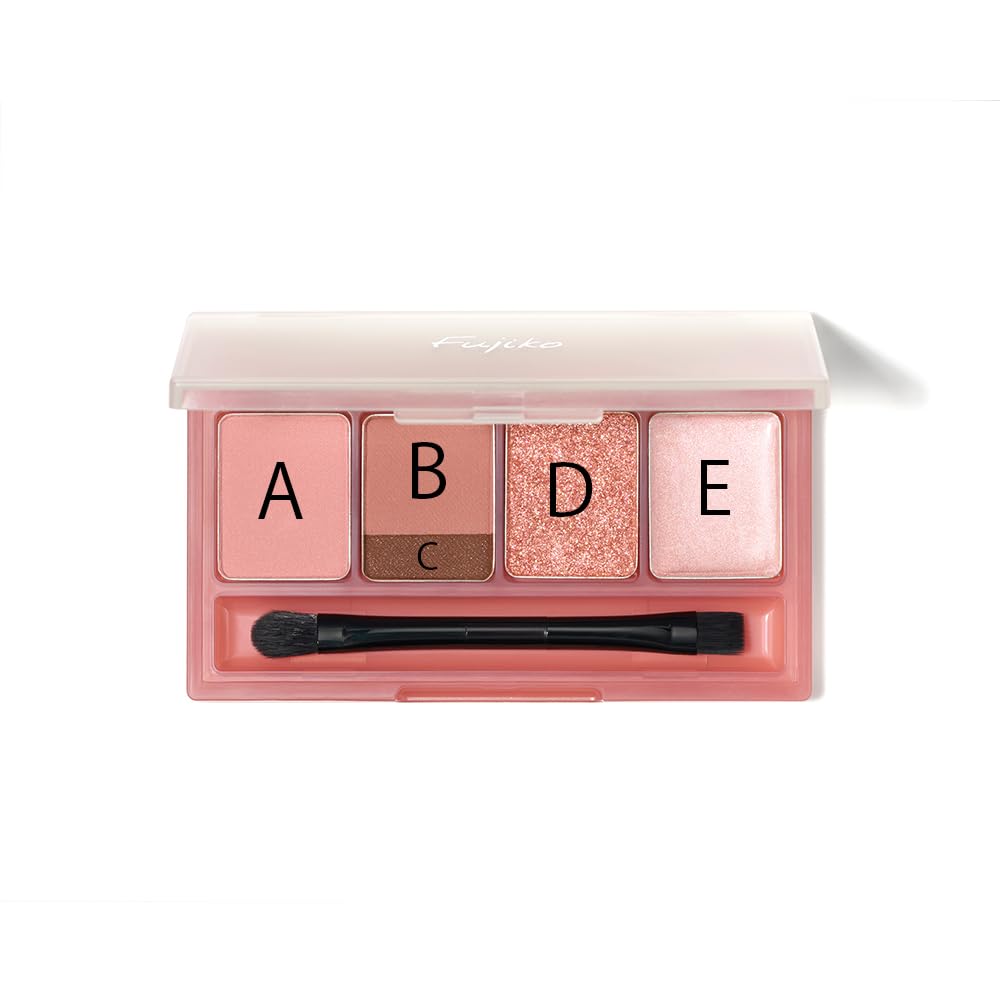 Fujiko Multi Easy Palette Impulse Pink for Effortless Makeup