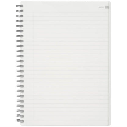 Maruman Ring Notebook A5 4mm Grid Navy for Creative Note-Taking