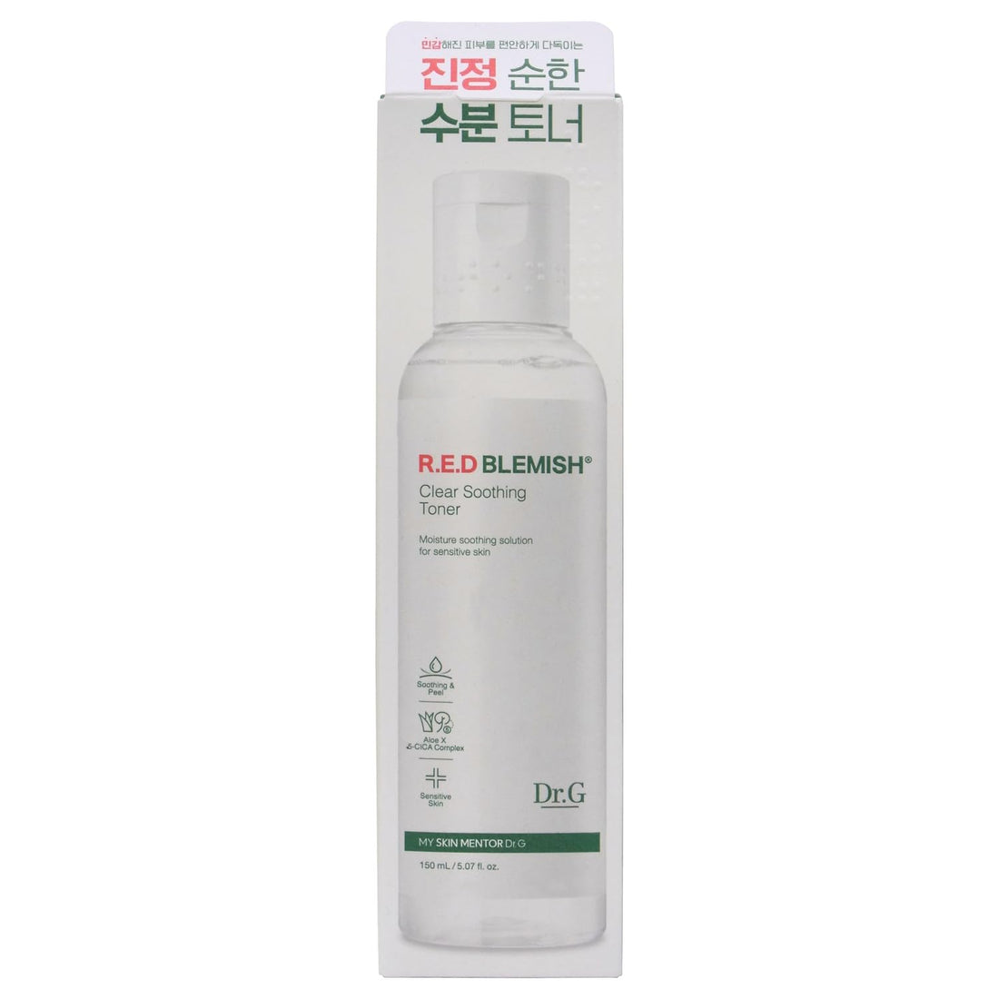 Dr.G R.E.D BLEMISH Clear Soothing Toner 150mL for Japanese Skincare