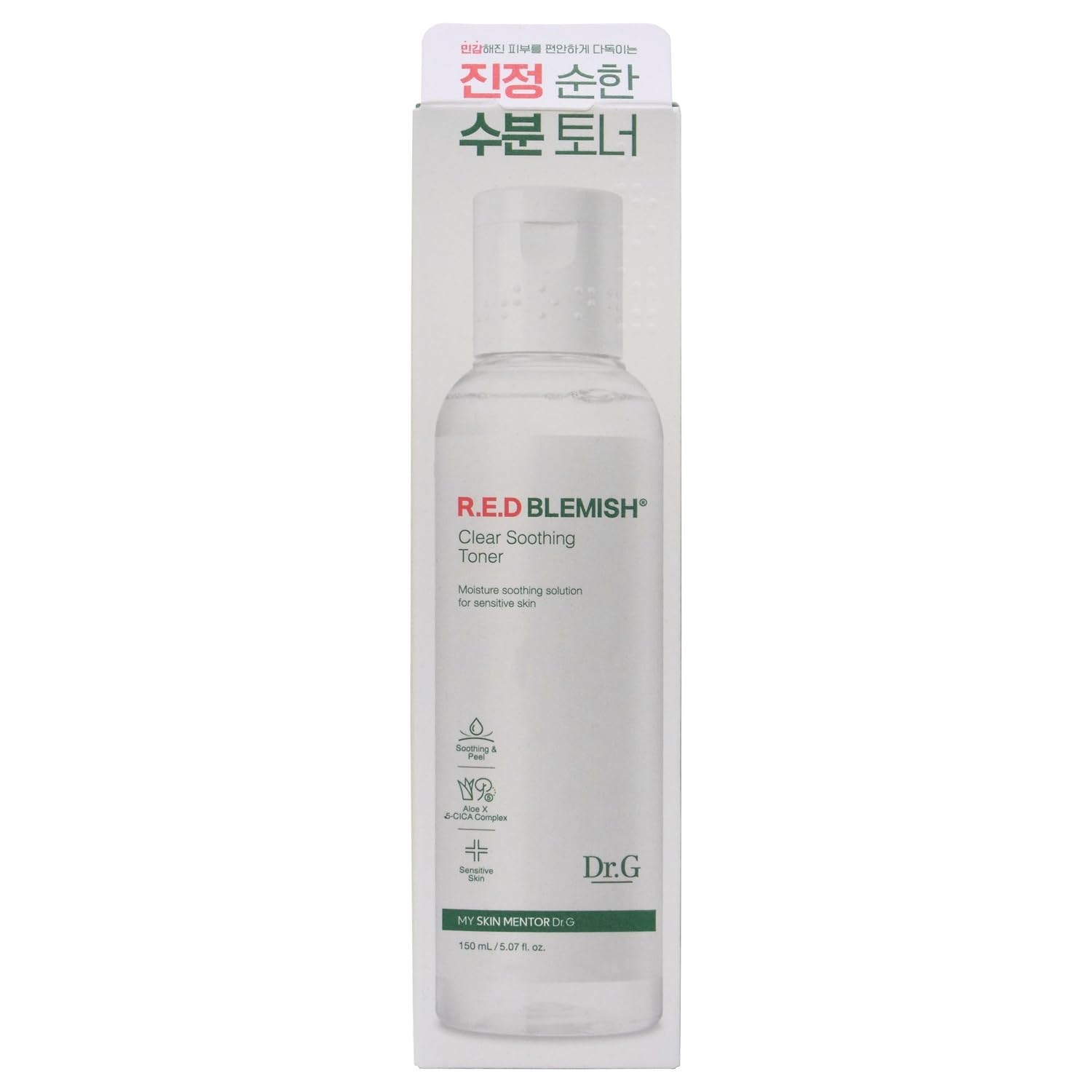 Dr.G R.E.D BLEMISH Clear Soothing Toner 150mL for Japanese Skincare