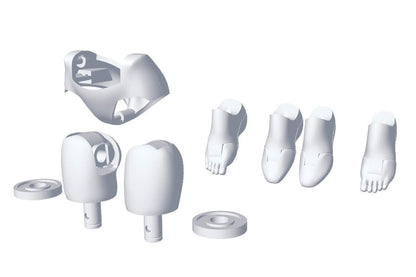 KOTOBUKIYA Mega Man Device M.S.G 02 Bottoms Set White 1/1 Scale Model