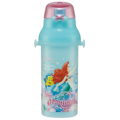 Skater Kids Water Bottle 480ml with One-Touch Design for Easy Drinking