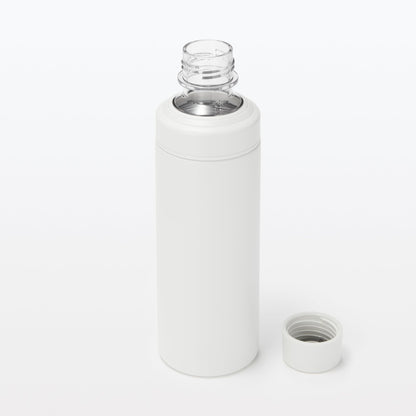MUJI Stainless Steel Insulated Bottle for Carbonated Drinks 600 mL