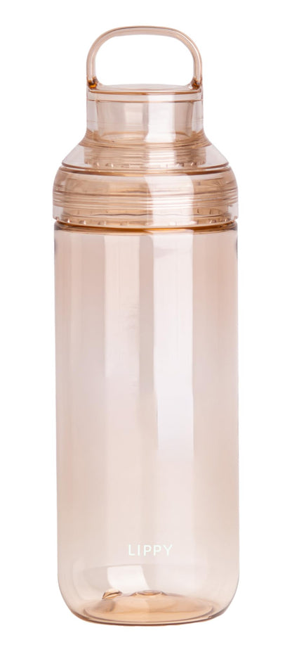 OSK LIPPY Water Bottle 1000mL Lightweight Amber Made in Japan