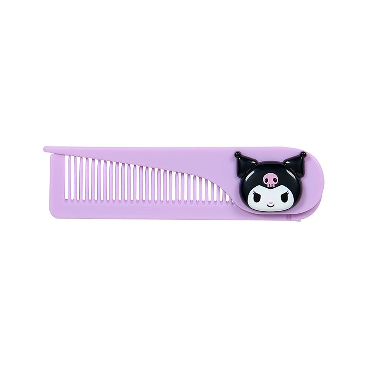 SANRIO Folding Comb Featuring Kuromi for Easy Styling
