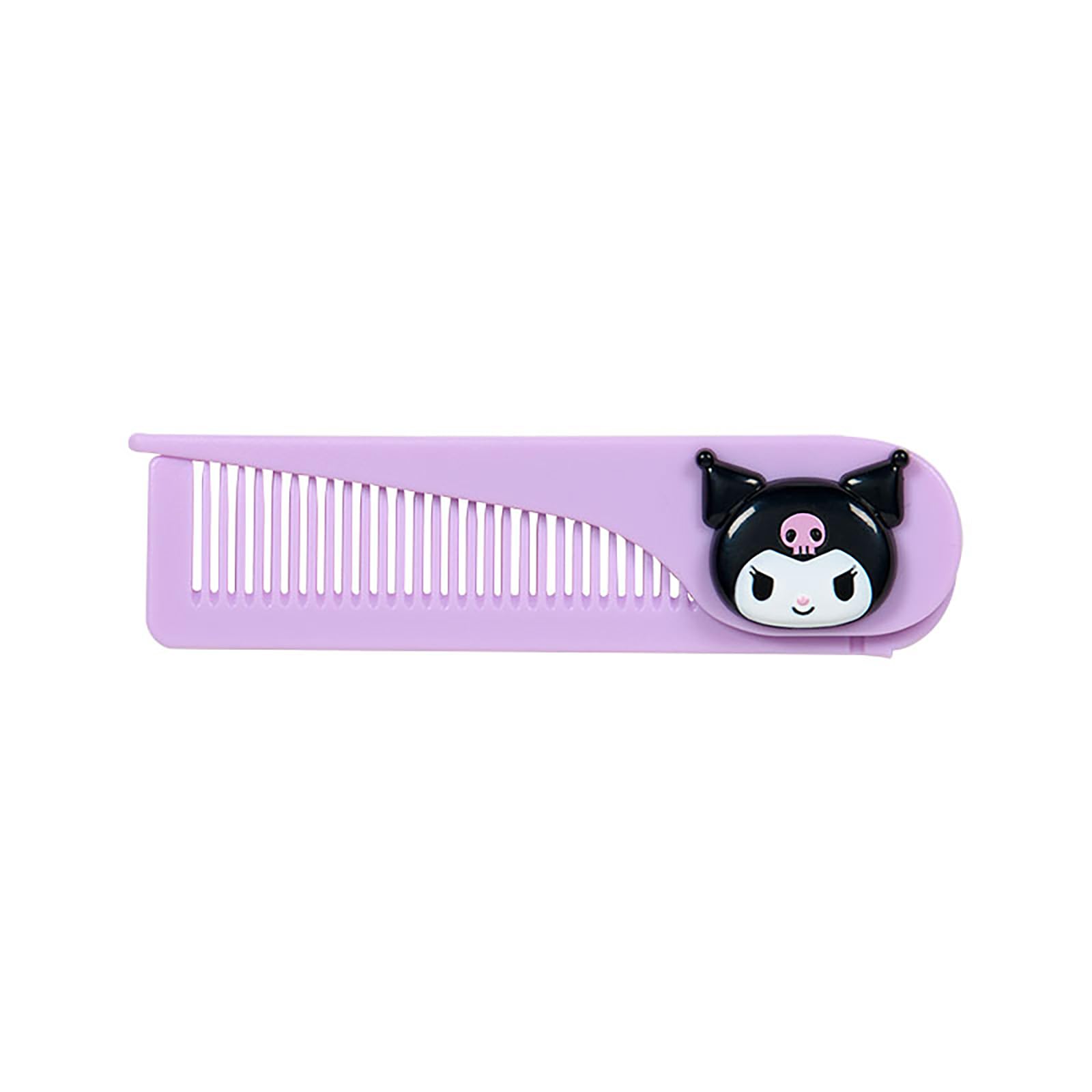 SANRIO Folding Comb Featuring Kuromi for Easy Styling