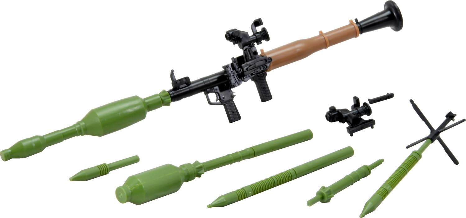 TOMYTEC 1/12 Little Armory RPG7V2 Type Unpainted Assembly Kit