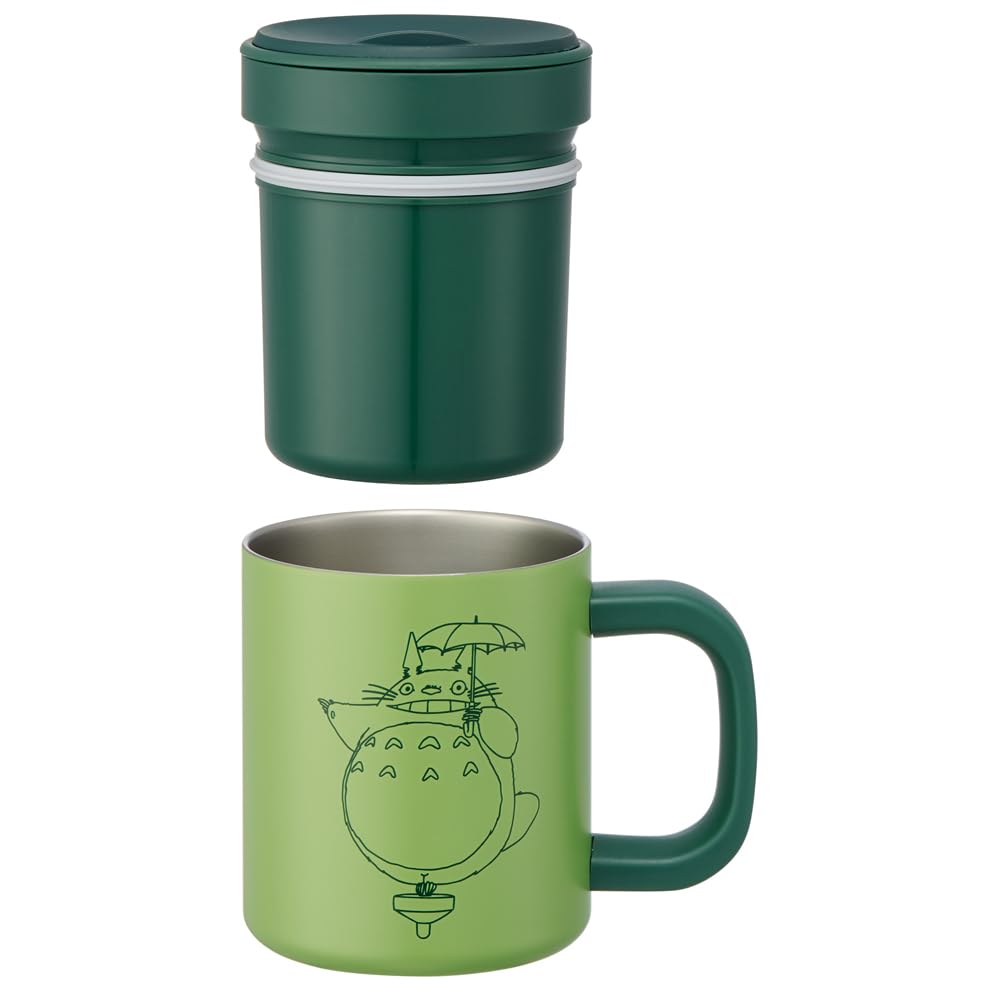 Skater Stainless Steel Vacuum Insulated Mug 320ml with Totoro Design