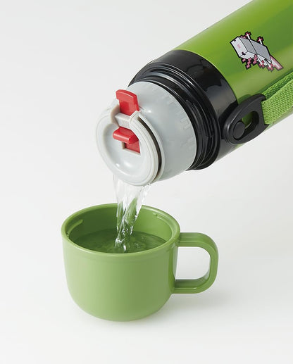 Skater 2-Way Water Bottle for Kids Minecraft Design 470ml