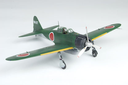 PLATZ 1/48 Scale Model Kit of WWII Japanese Navy Zero Fighter Type 21