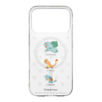 Suncrest Pocket Monster iPhone 17 Pro MagSafe Case Bulbasaur Charmander Squirtle