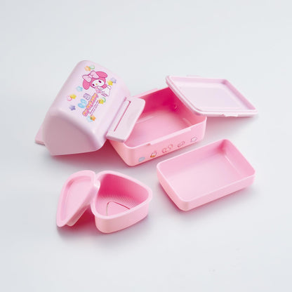 Skater Triangular Lunch Box with Antibacterial Feature for Kids