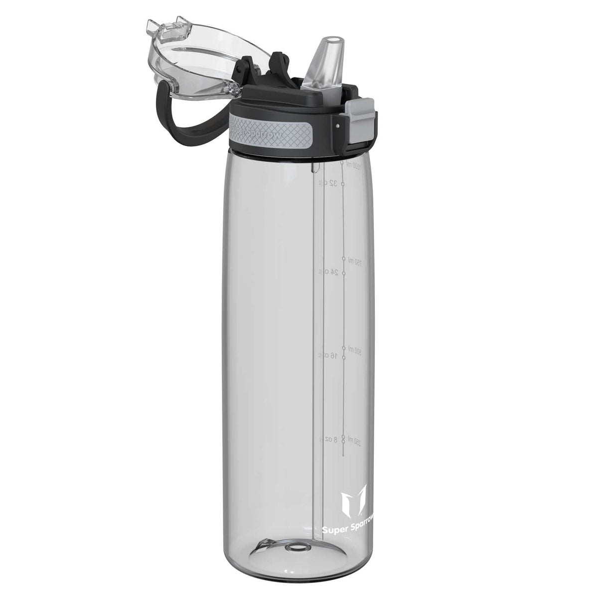 Super Sparrow Water Bottle 1L BPA-Free with Straw for Daily Hydration