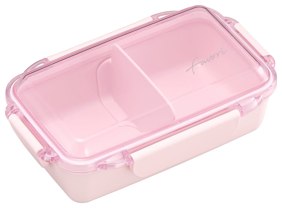 OSK DISH UP LUNCH Box Pink with Compartments for Easy Meal Prep