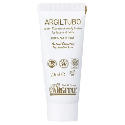 ARGITAL Green Clay Paste Mini 20ml for Natural Skincare