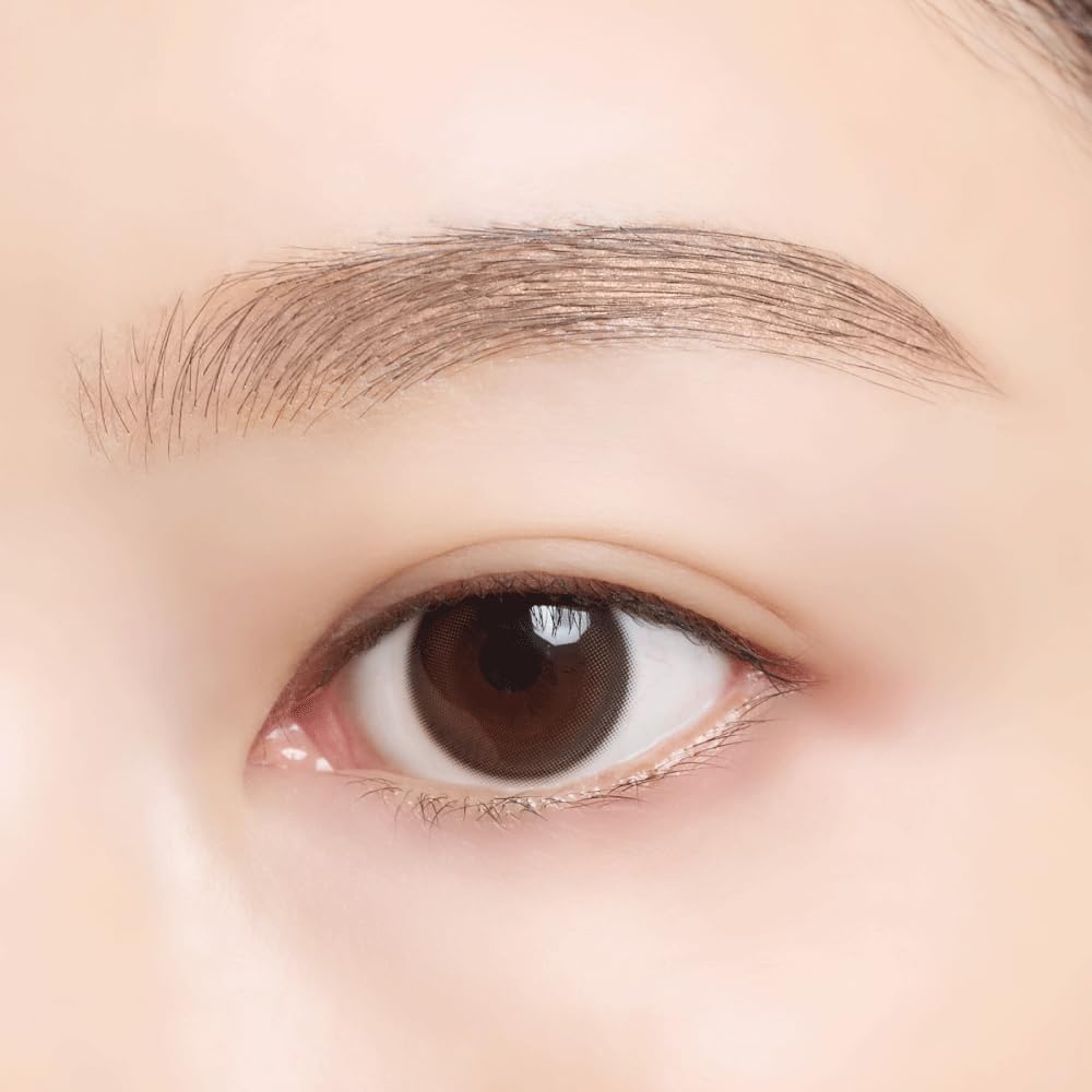 K-Palette Three Way Eyebrow Pencil Natural Brown Waterproof 0.1g