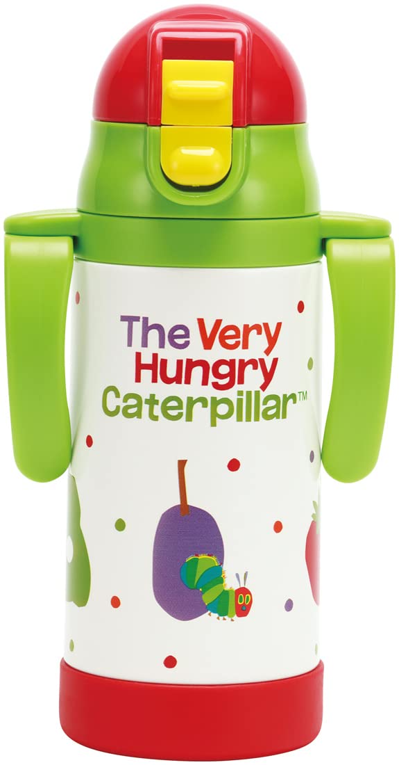Skater Stainless Steel Baby Mug with Straw 350ml for Kids
