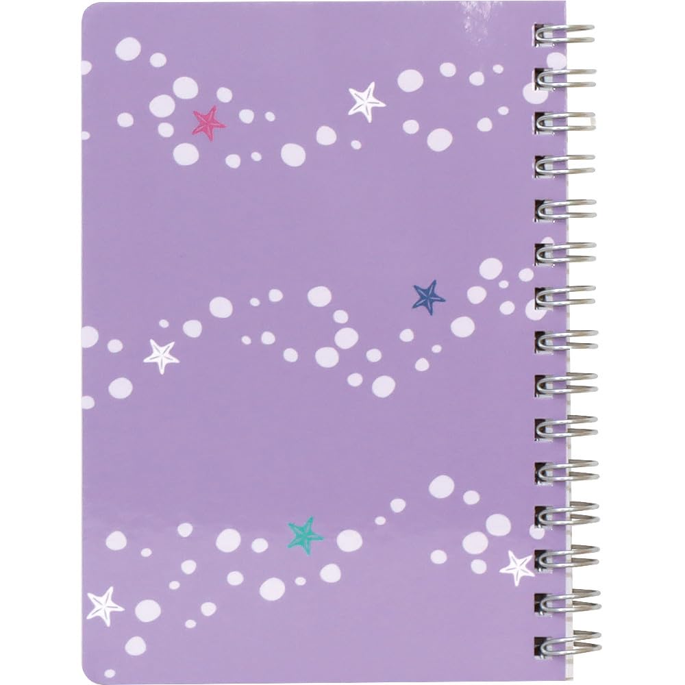 LABCLIP A6 Notebook with Horizontal Lines Trio Aquarium Manta