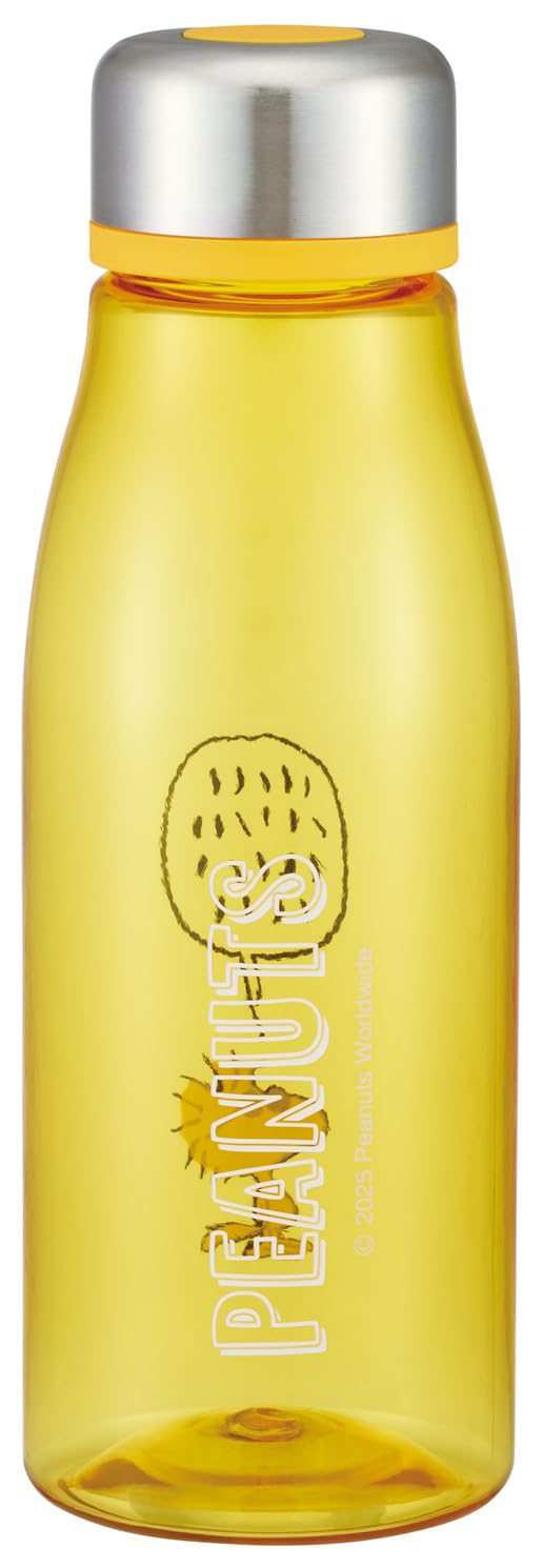 Skater Water Bottle with Strainer 500ml Snoopy Woodstock Collection