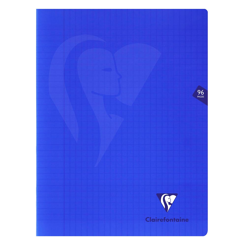 Clairefontaine Mimesis Stapled Notebook 24x32cm Navy 96 Pages