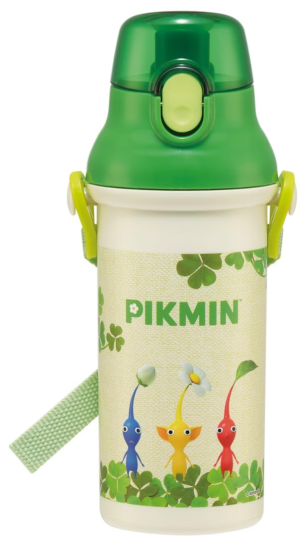 Skater Kids Water Bottle 480ml One-Touch Design Dishwasher Safe