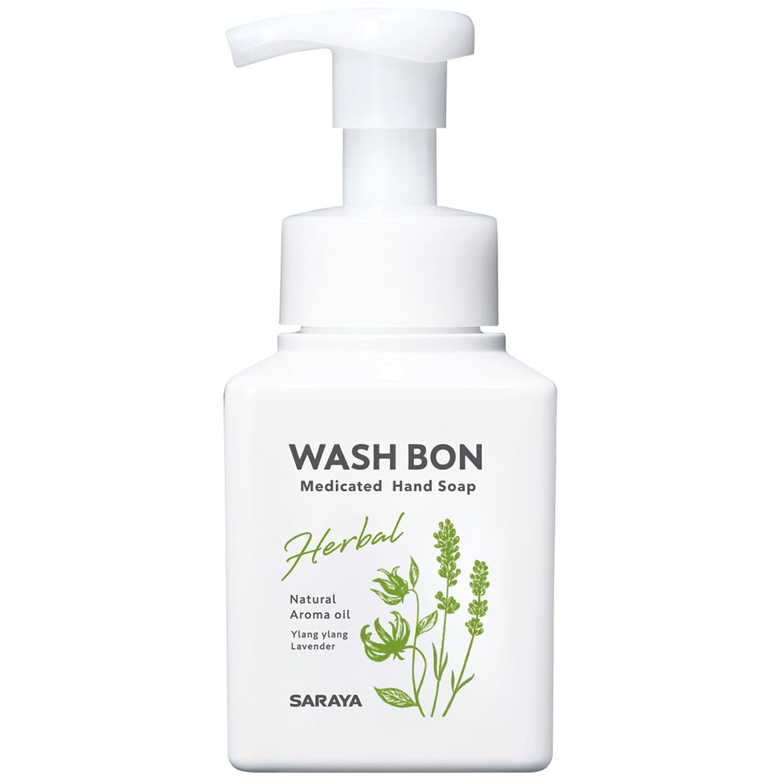 Saraya Wash Bon Herbal Hand Soap 310ml