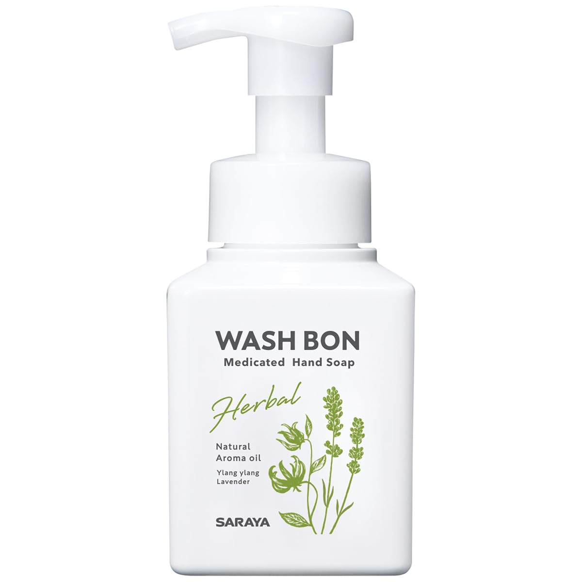 Saraya Wash Bon Herbal Hand Soap 310ml