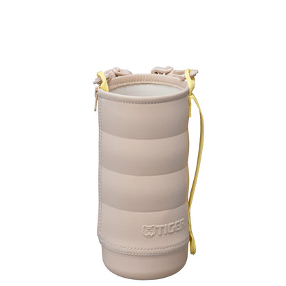 TIGER 1.2L Vacuum Insulated Water Bottle with Strap and Washable Pouch