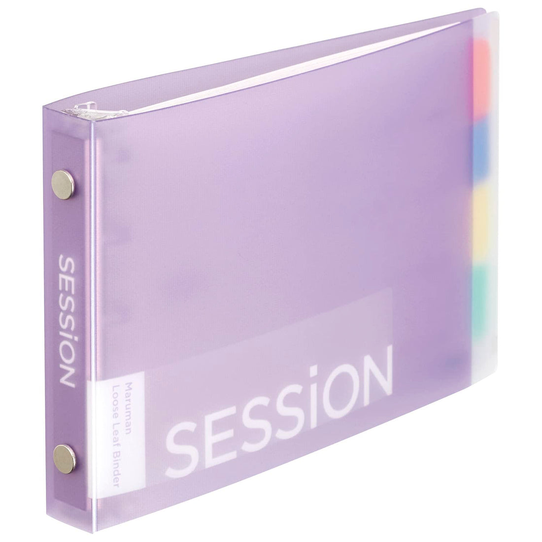 Maruman Loose Leaf Binder Mini Size Light Purple