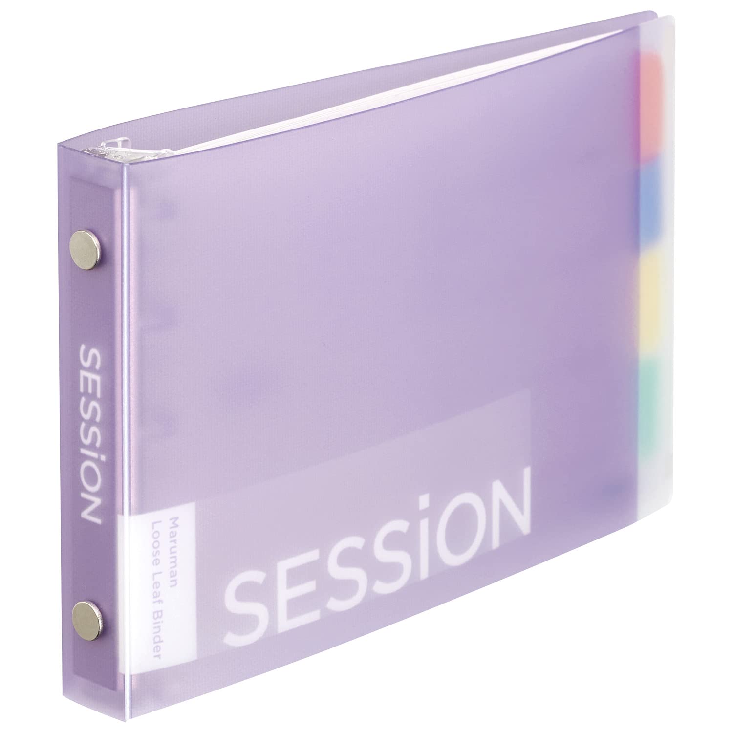 Maruman Loose Leaf Binder Mini Size Light Purple