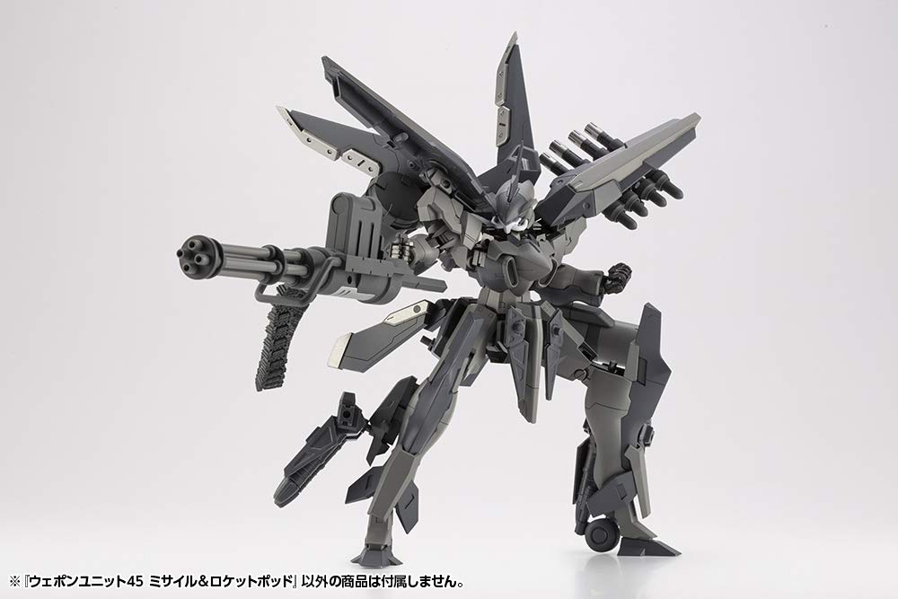 KOTOBUKIYA M.S.G Weapon Unit 45 Missile and Rocket Pod Model Kit 57mm