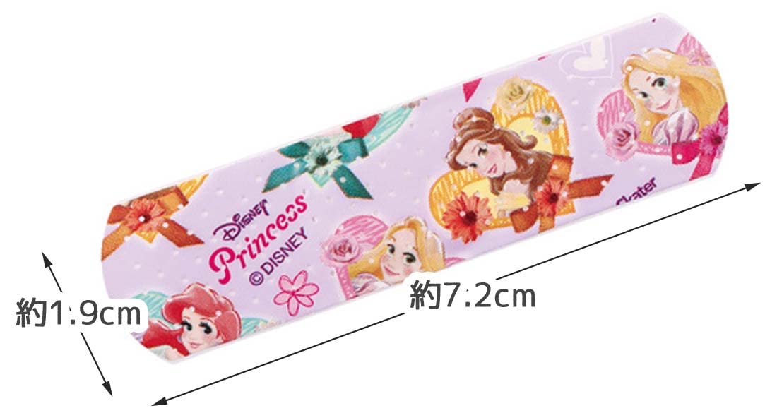 Skater Band-Aids for Kids Disney Princess M Size 20 Count