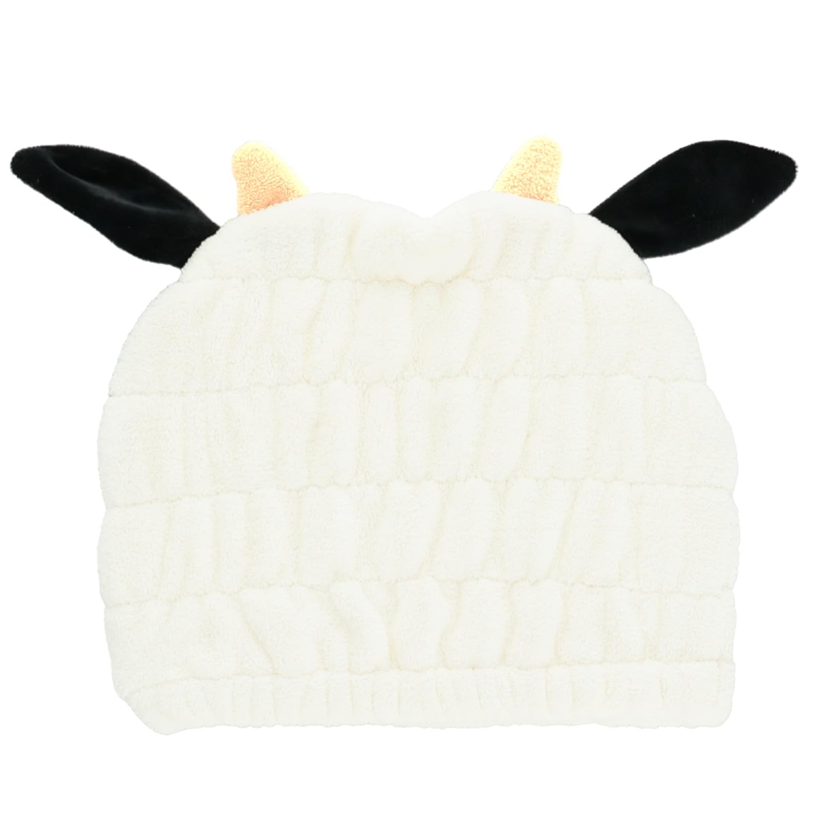 Marushin Kids Swimming Towel Cap Cow Design Quick-Dry Hair Towel