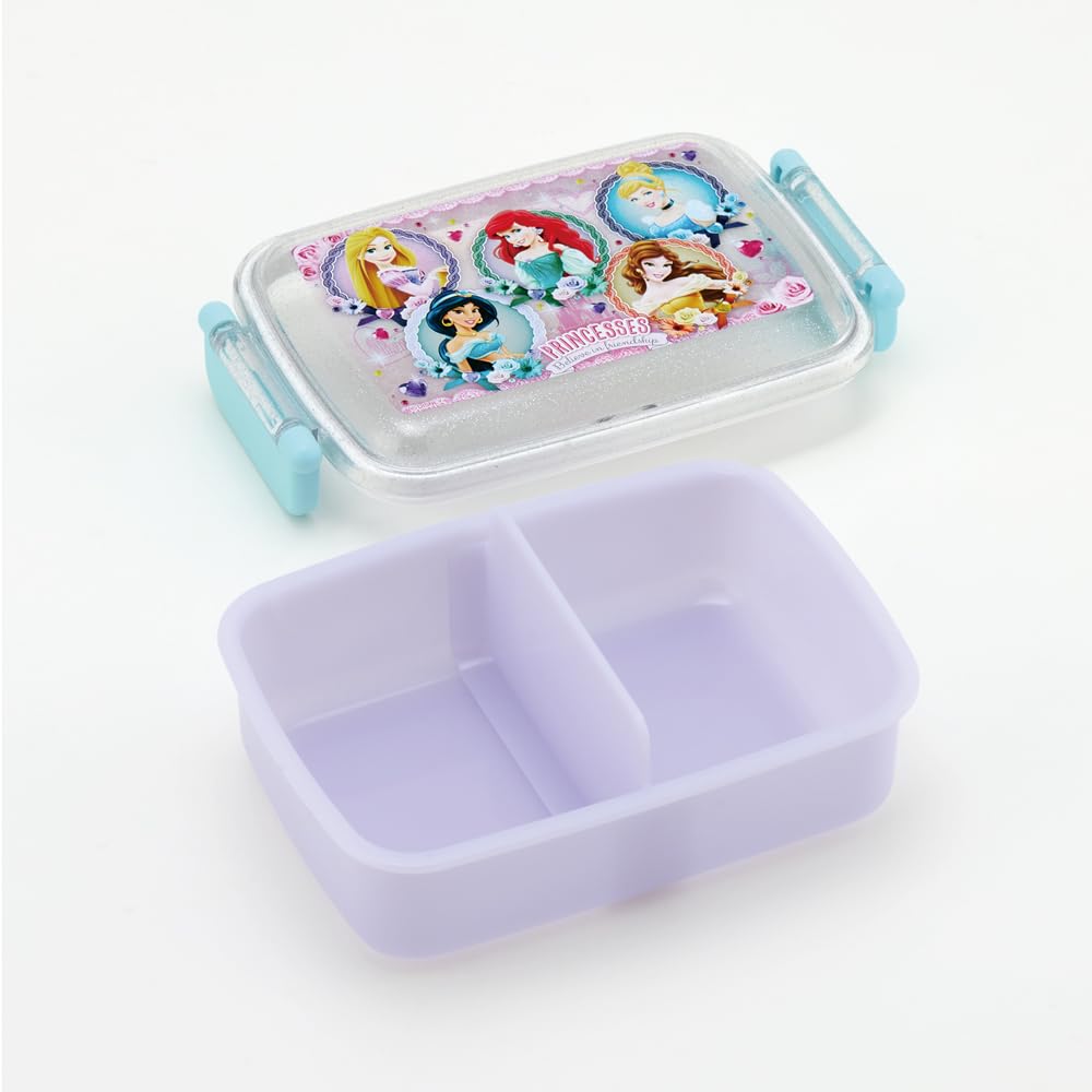 Skater Kids Lunch Box 450ml Dome Shape Disney Princess