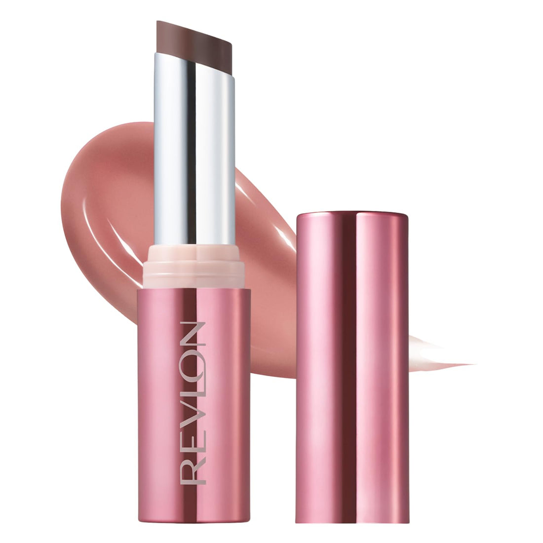 REVLON Dewy Shine Lipstick 3.2g Milky Brown Hydrating Lip Color