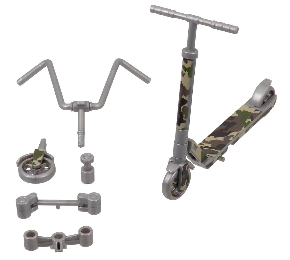 MIC Pripura Camo Kickboard Figure Full Color Printed Plastic Kit