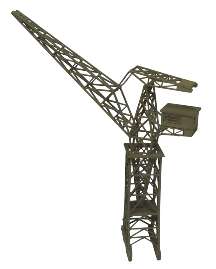 Wako 1/700 Paper Craft Four-Gate Crane Model Kit