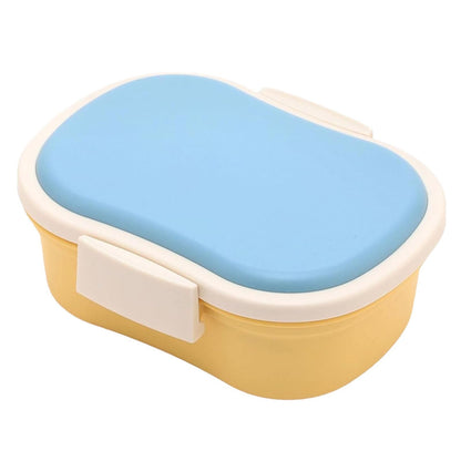 Miyoshi Seisakusho Kids Bento Box Adjustable Capacity Lightweight Blue
