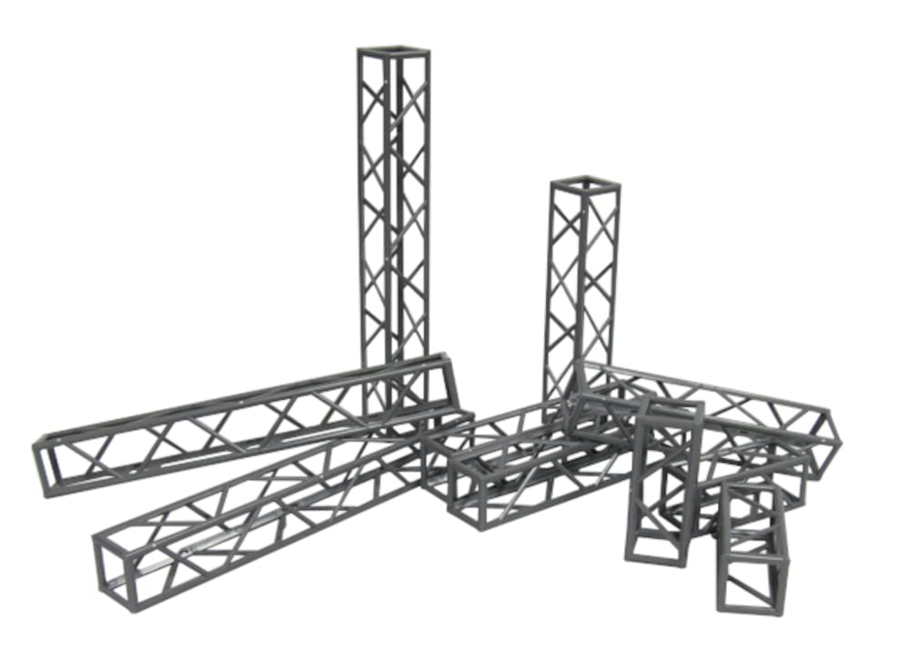 Plum Modeling Supply Series Plastic Accessory 01 Truss Angle