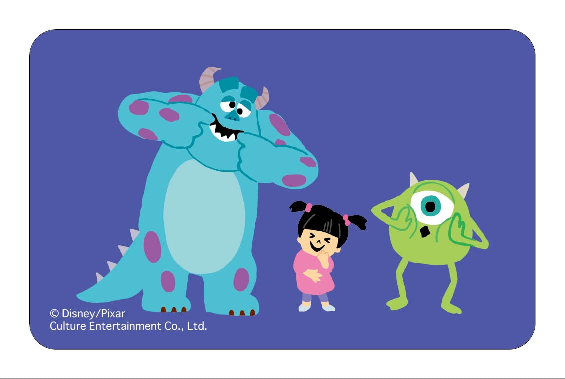 Culture Entertainment Lenticular Sticker Toy Story Monsters Inc Marvel