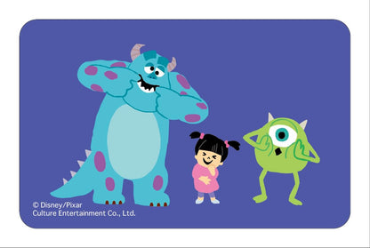Culture Entertainment Lenticular Sticker Toy Story Monsters Inc Marvel