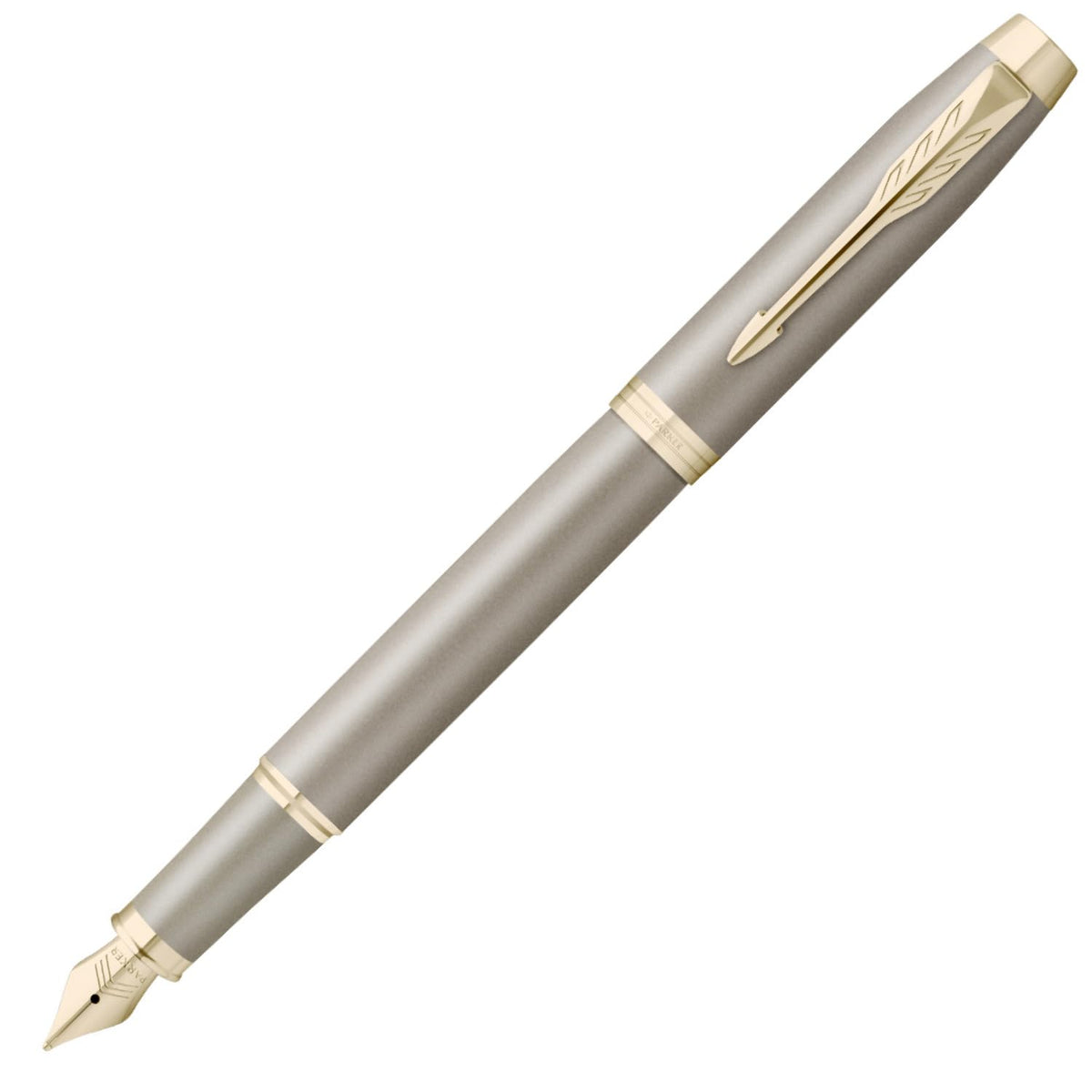 PARKER IM Fountain Pen Sandstone CHT Fine Point Gift Boxed