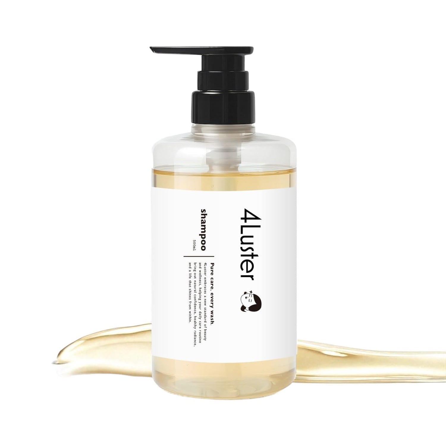 4Luster Cleansing Shampoo 500ml for Moisture and Shine