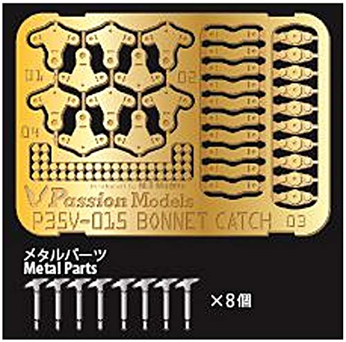 Passion Models 1/35 Bonnet Catch Set for Scale Model Kits