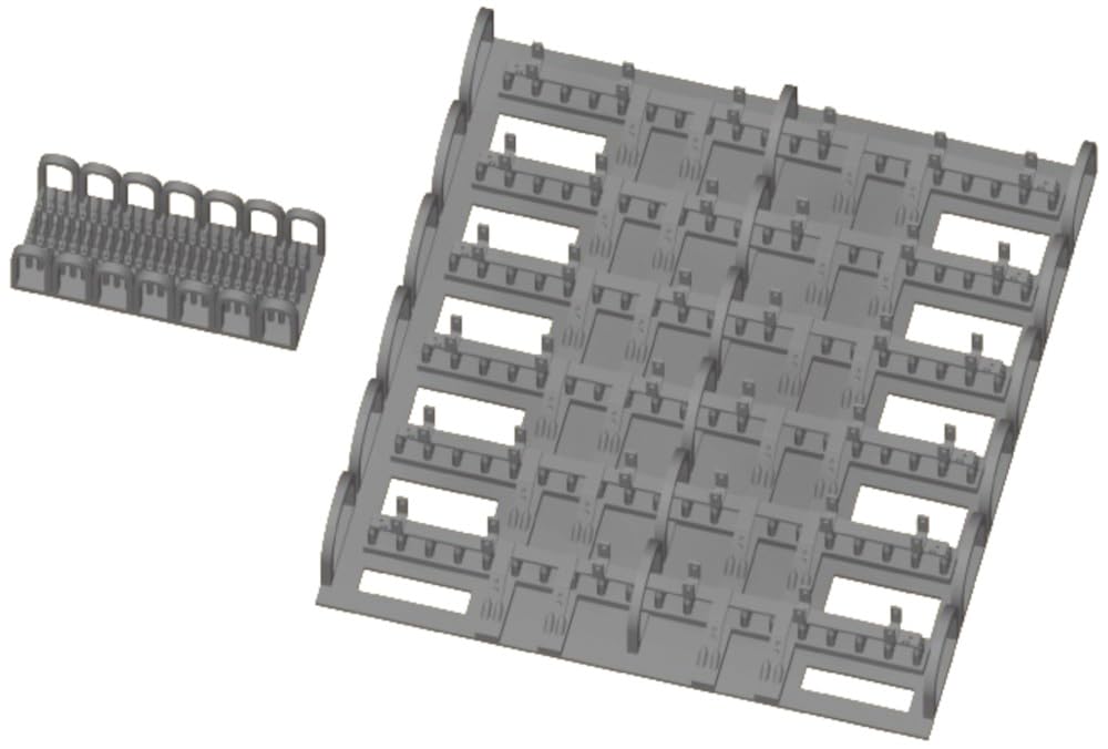 Passion Models Panther D/A Type Spare Track Rack Set for Model Kits