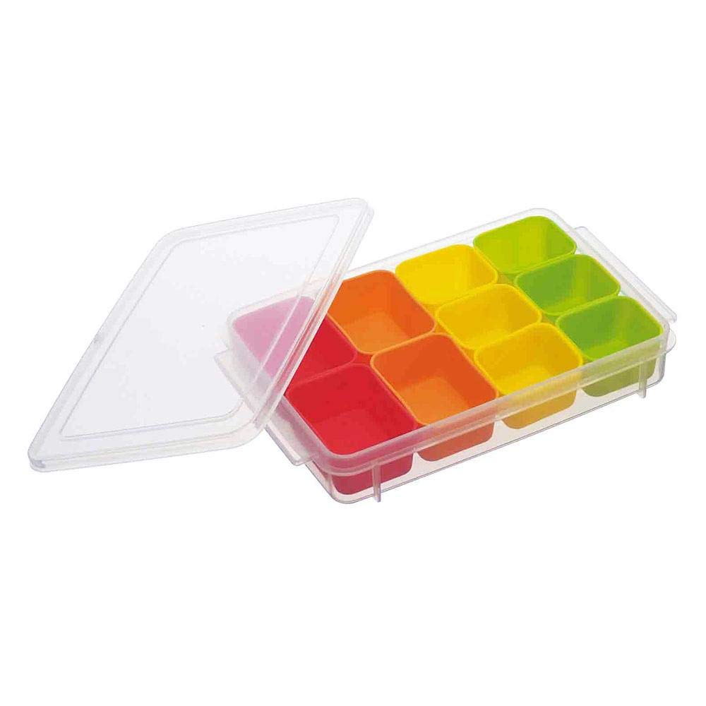 Skater Bento Box Set with 4 Large and 6 Small Containers
