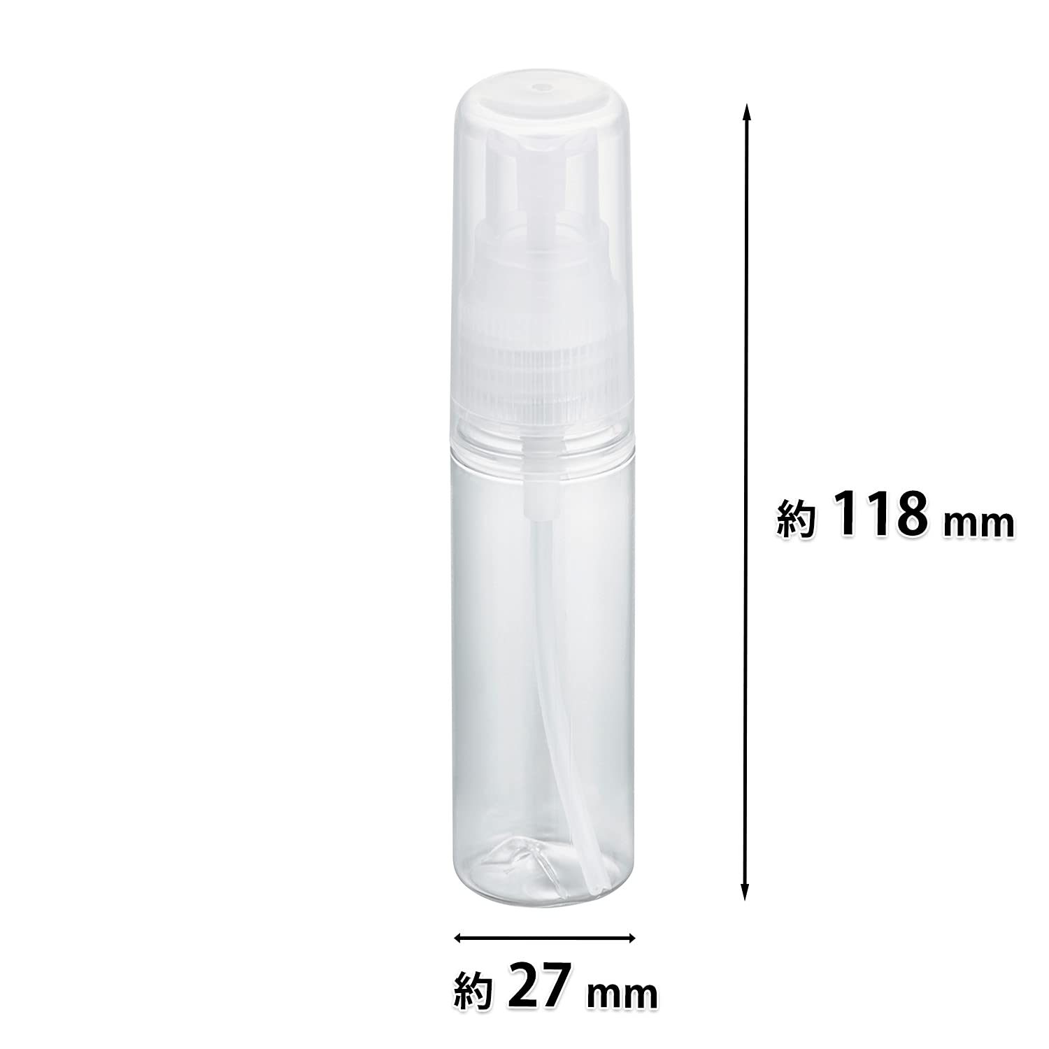 KAI Slim Spray Bottle 27ml for Travel and Skincare